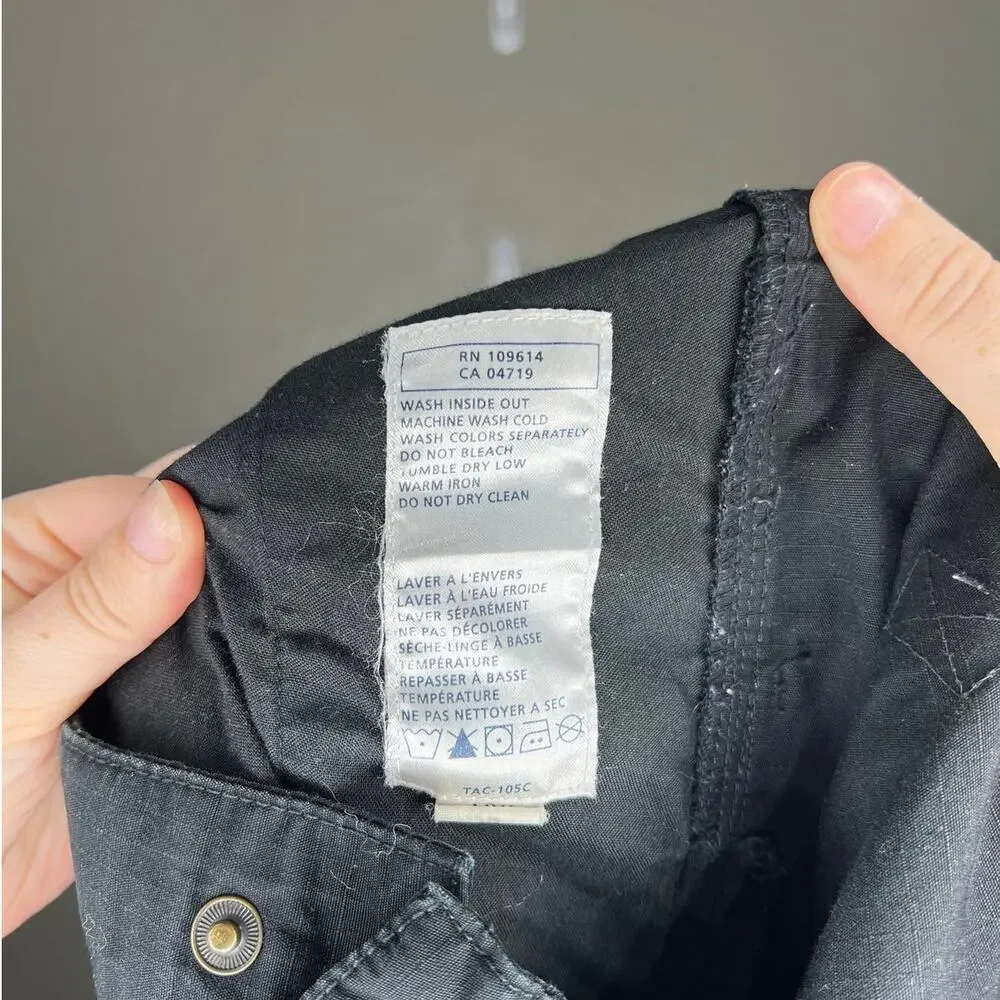 5.11 Tactical Men's 34x34 Black Ripstop Cargo Work Pants - Picture 4 of 4